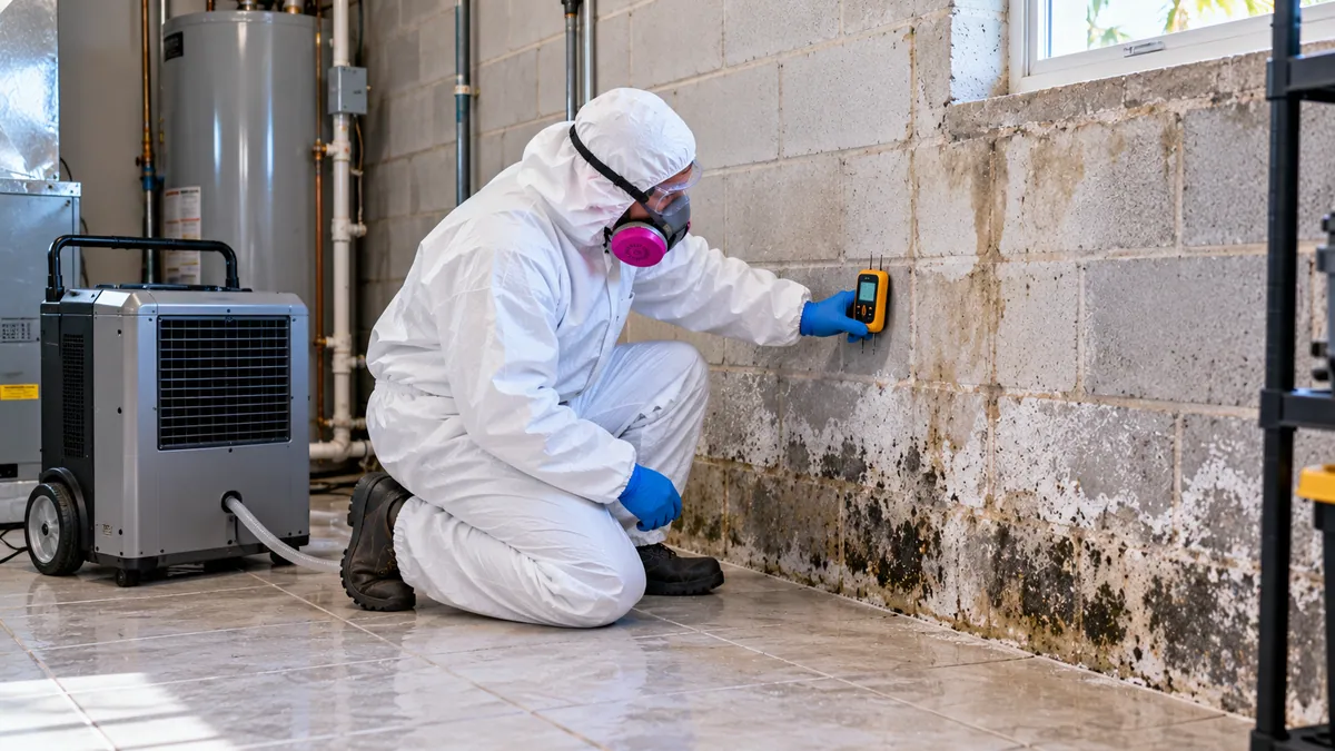 Basement Mold Removal in Riviera Beach