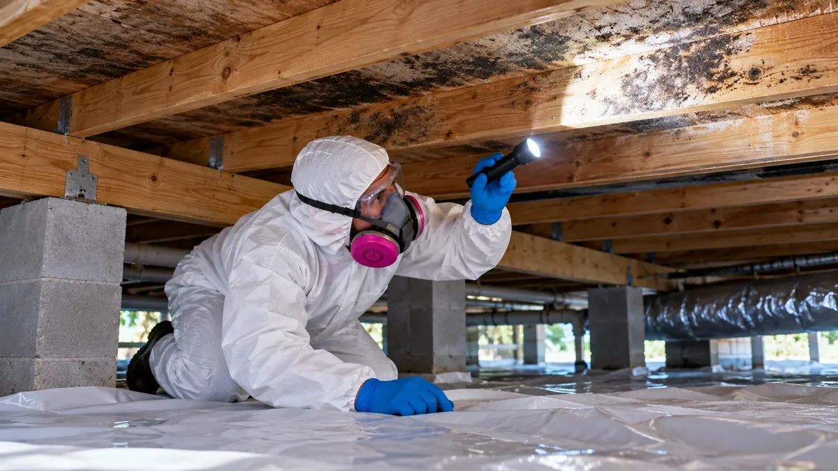 Crawl Space Mold Removal in Riviera Beach