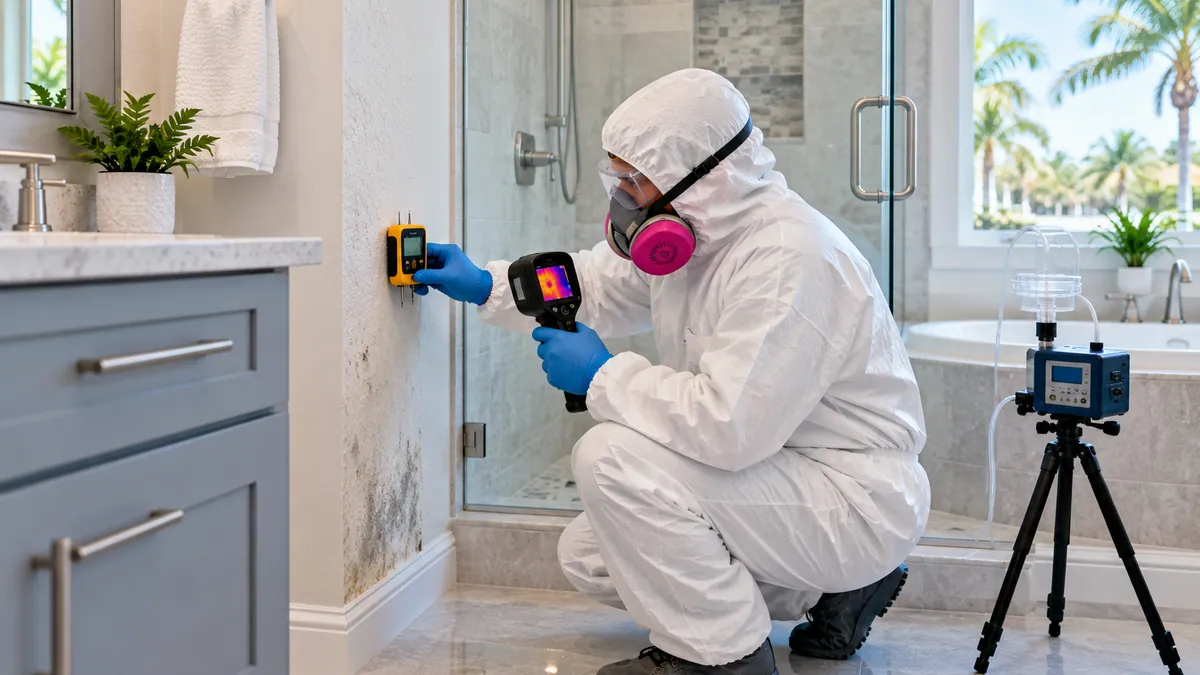 Mold Inspection and Testing in Riviera Beach